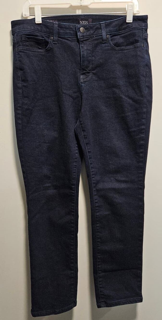 NWOT Women's NYDJ Sheri Slim Size 10P Dark Wash Jeans